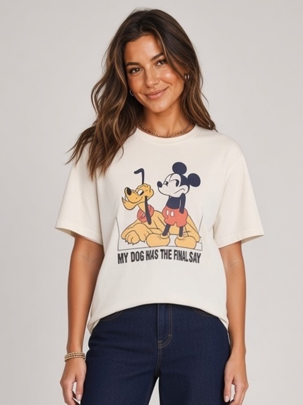 NWT Mickey & Pluto T-shirt Print
